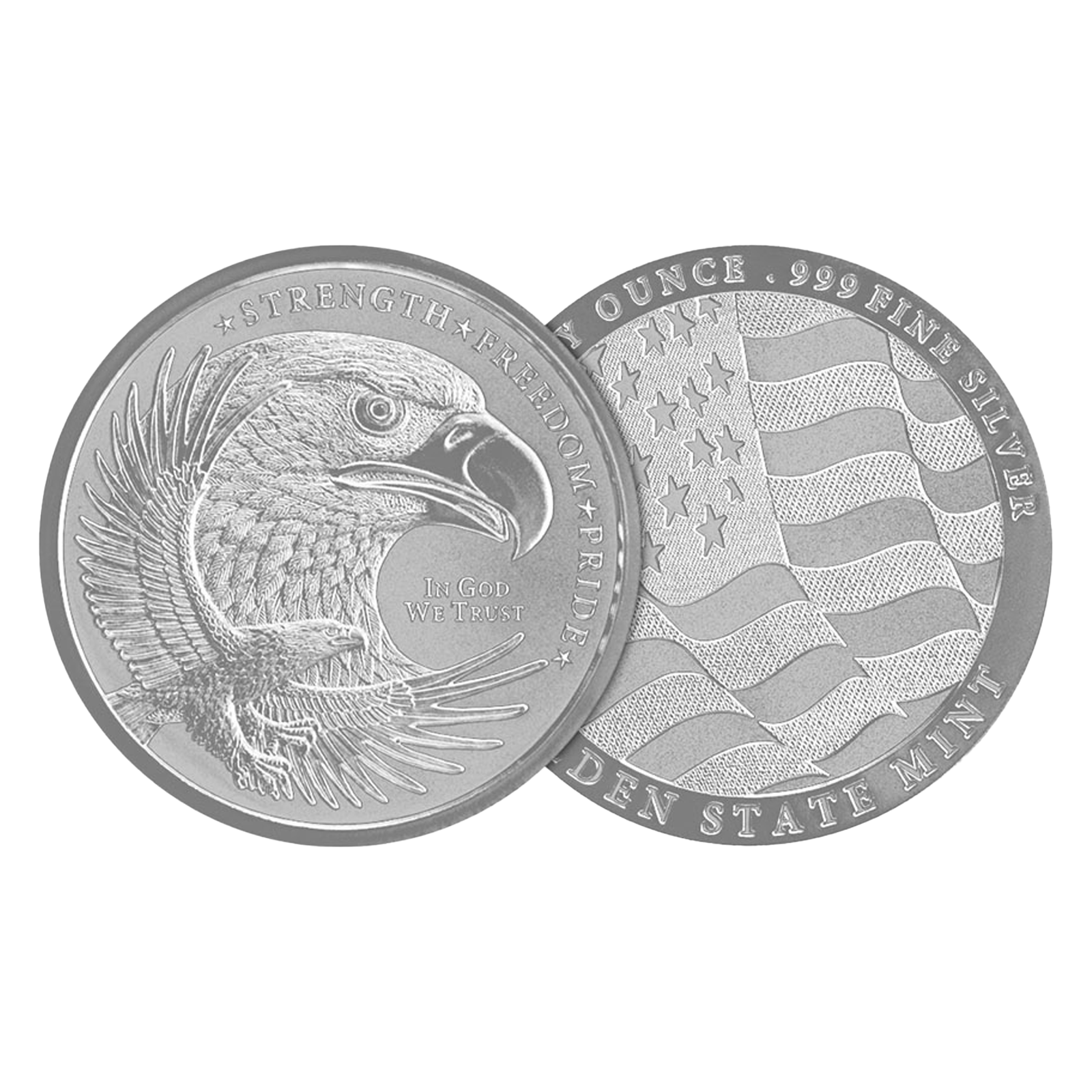 250 oz Silver EAGLE ROUNDS Kitco Cache Kit, image 1