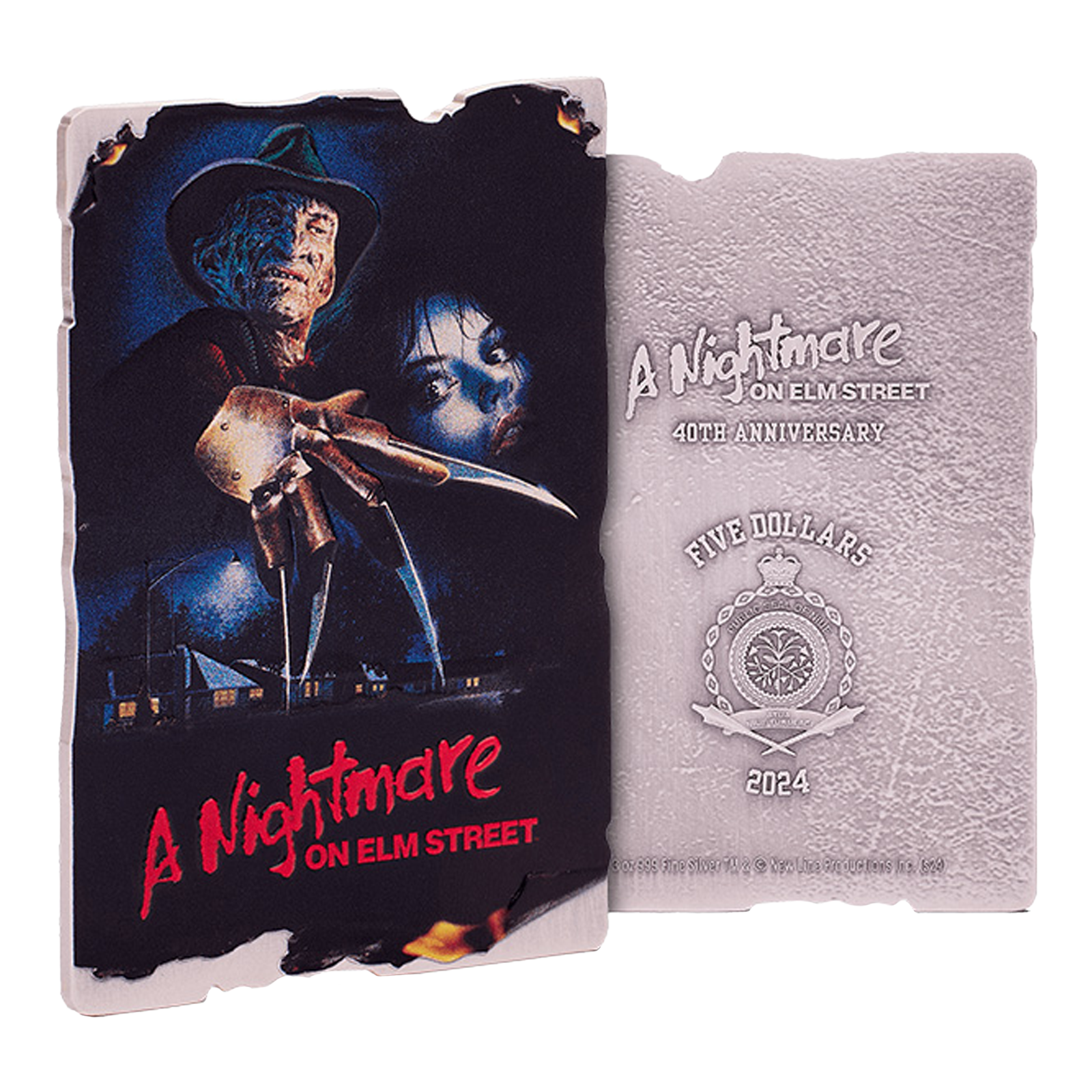 Buy 3 oz Silver A Nightmare on Elm Street Coin (2024), image 2
