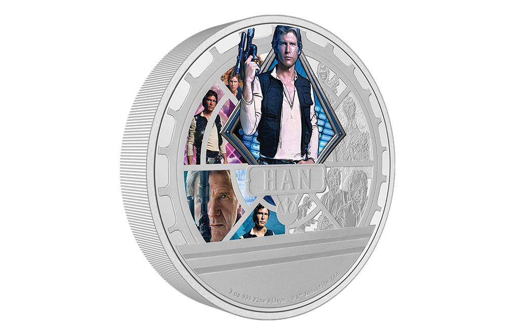 Buy 3 oz Silver Star Wars™ Han Solo™ Coin (2023), image 1