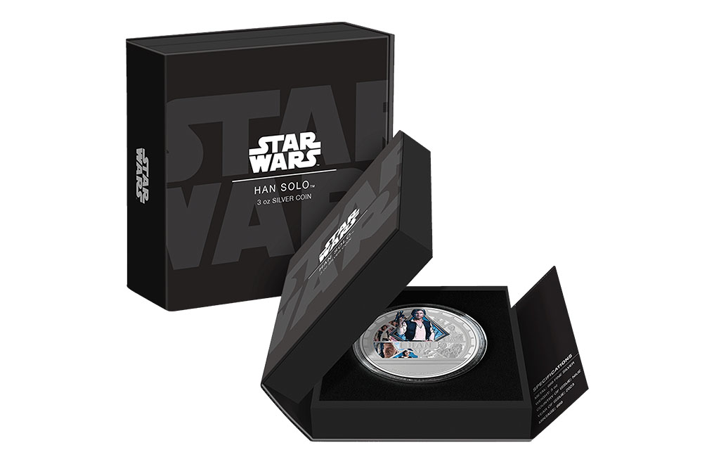 Buy 3 oz Silver Star Wars™ Han Solo™ Coin (2023), image 4