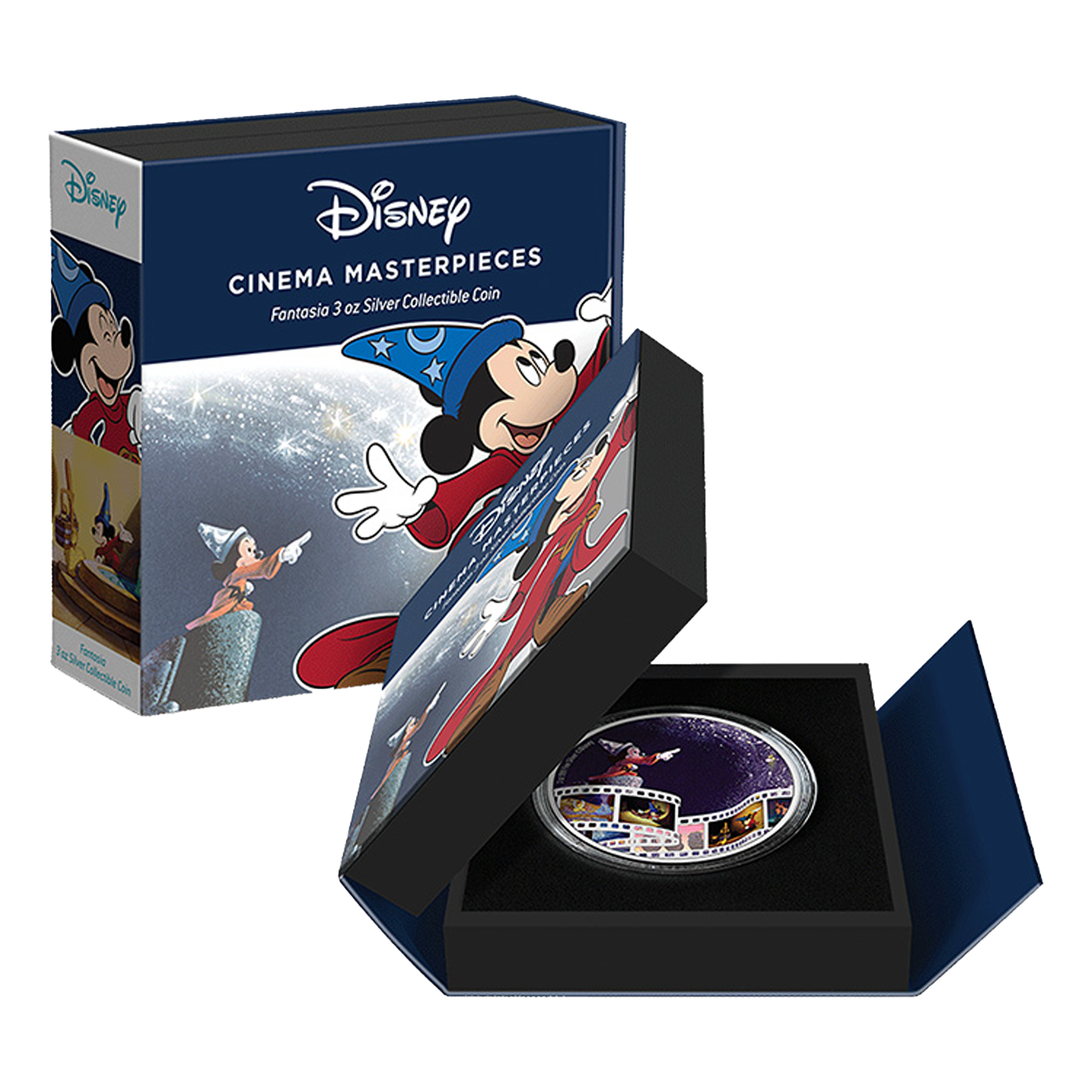 Buy 3 oz Silver Cinema Masterpieces Fantasia Coin (2023), image 2