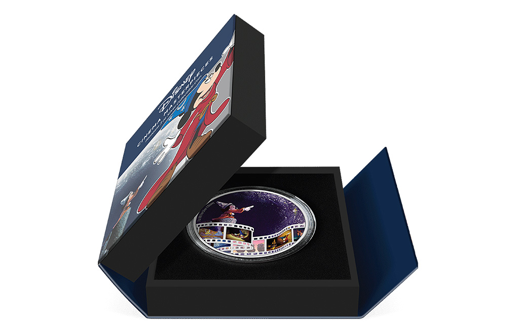 Buy 3 oz Silver Cinema Masterpieces Fantasia Coin (2023), image 3