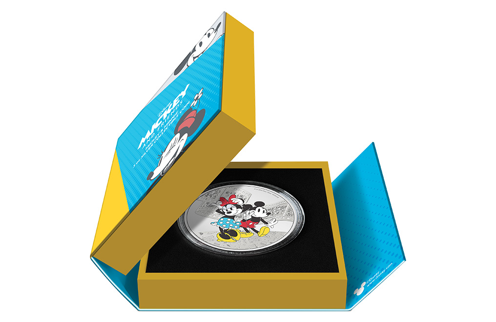 Buy 3 oz Silver Mickey and Minnie Mouse Coin (2023), image 4