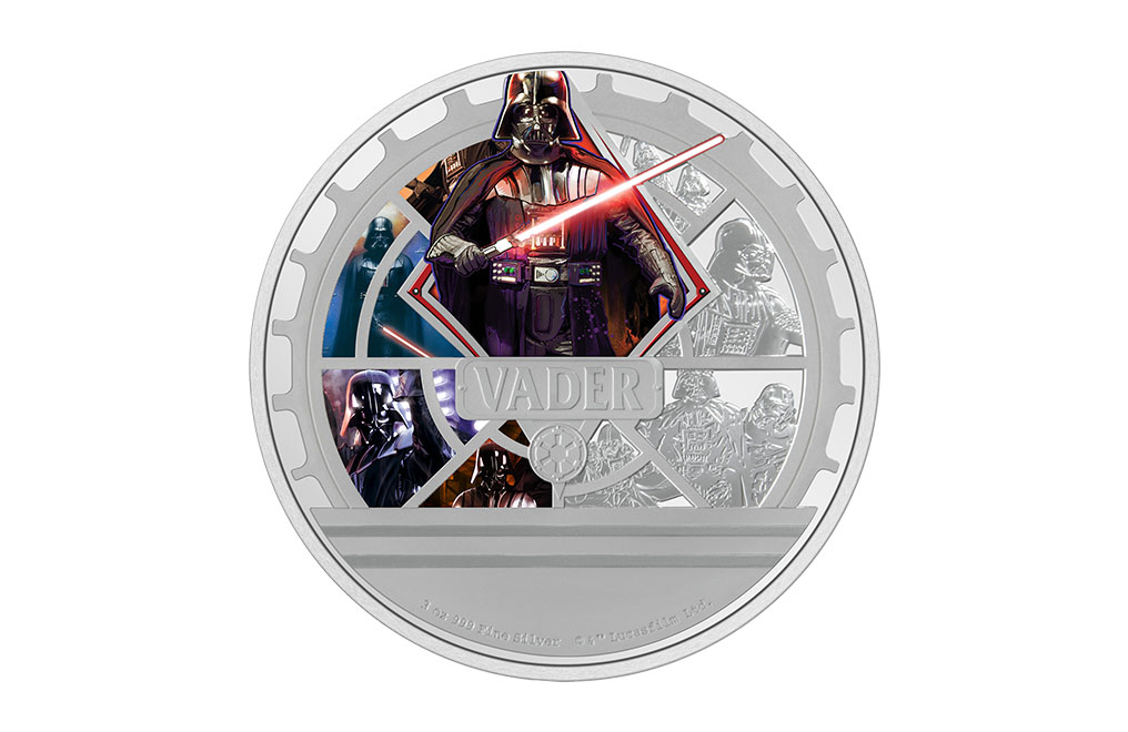 Buy 3 oz Silver Star Wars™ Darth Vader™ Coin (2023), image 0