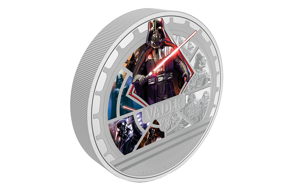 Buy 3 oz Silver Star Wars™ Darth Vader™ Coin (2023), image 1