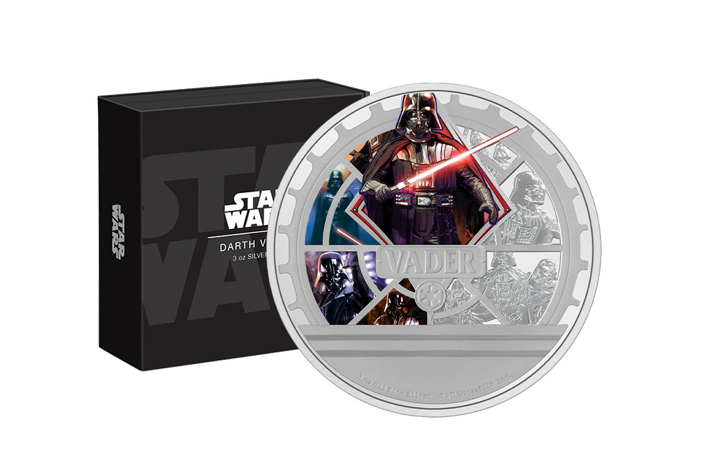 Buy 3 oz Silver Star Wars™ Darth Vader™ Coin (2023), image 2