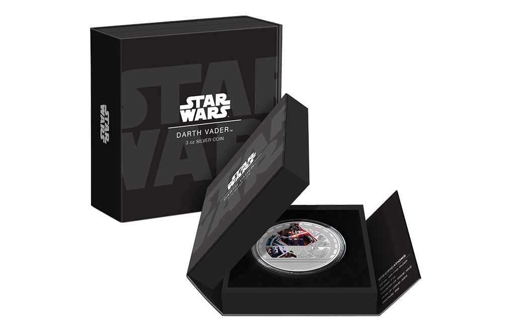 Buy 3 oz Silver Star Wars™ Darth Vader™ Coin (2023), image 3