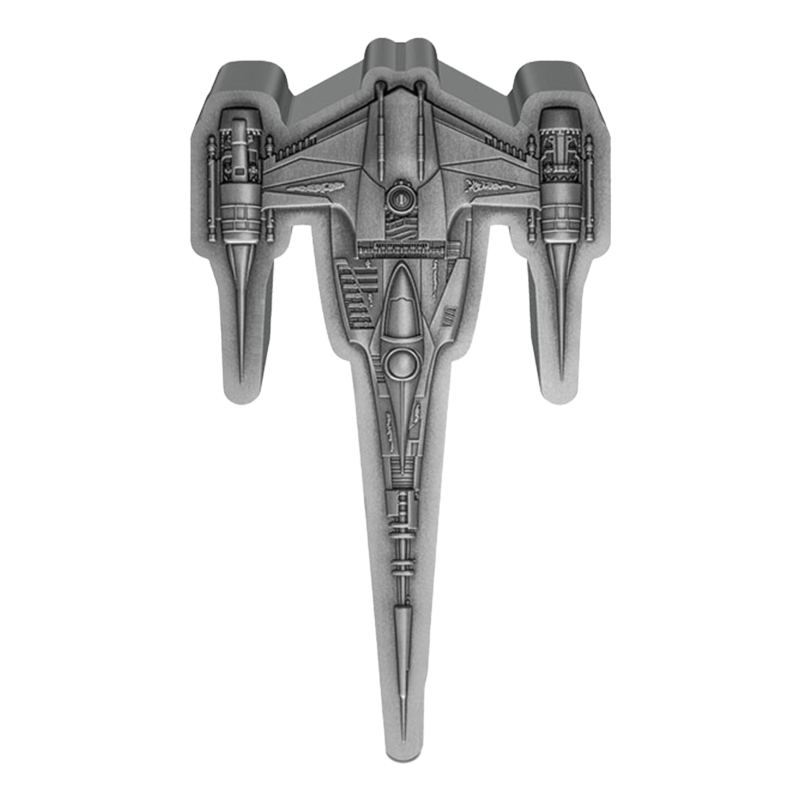 Buy 3 oz Silver The Mandalorian™ N-1 Starfighter™ Coin (2023), image 0