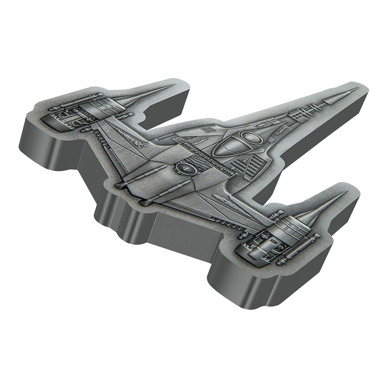 Buy 3 oz Silver The Mandalorian™ N-1 Starfighter™ Coin (2023), image 2