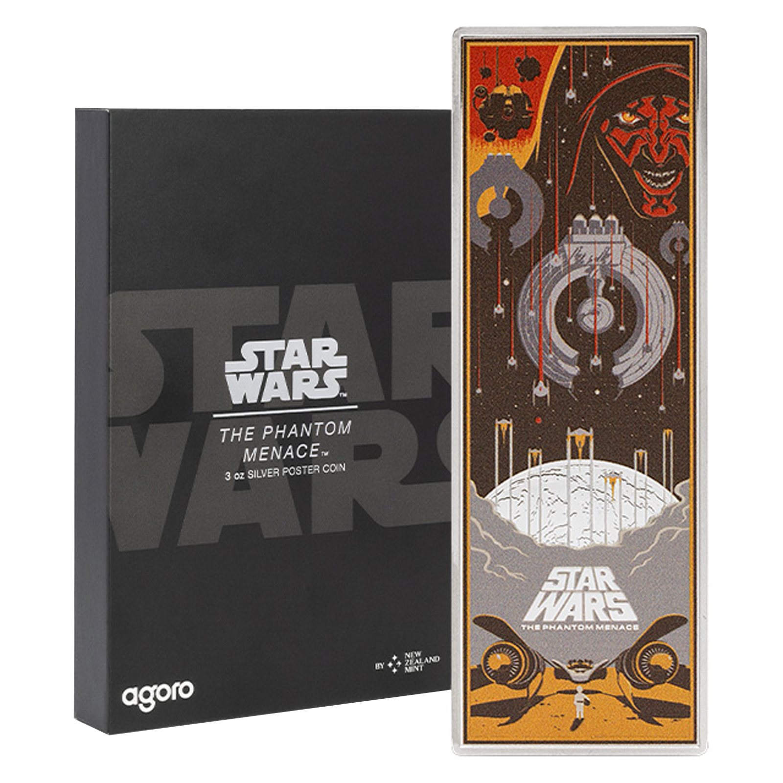 Buy 3 oz Silver The Phantom Menace™ Poster Coin (2025), image 2