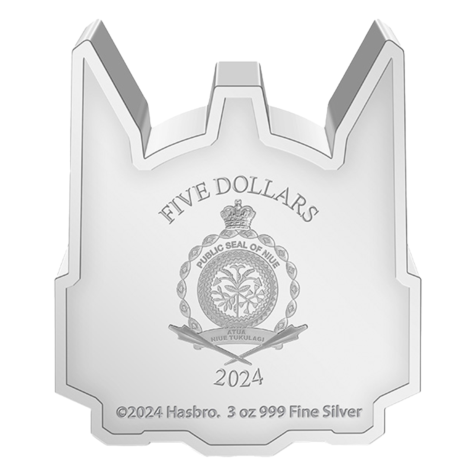 Buy 3 oz Silver Transformers Optimus Prime Coin (2024), image 1