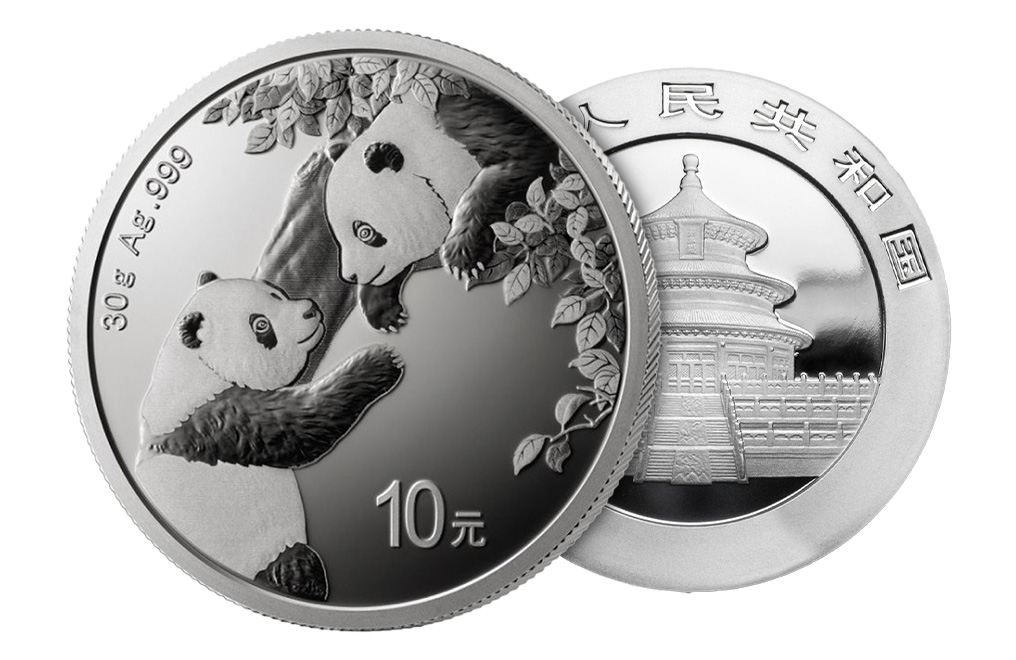 Buy 30 gr Silver Panda Coins, image 2
