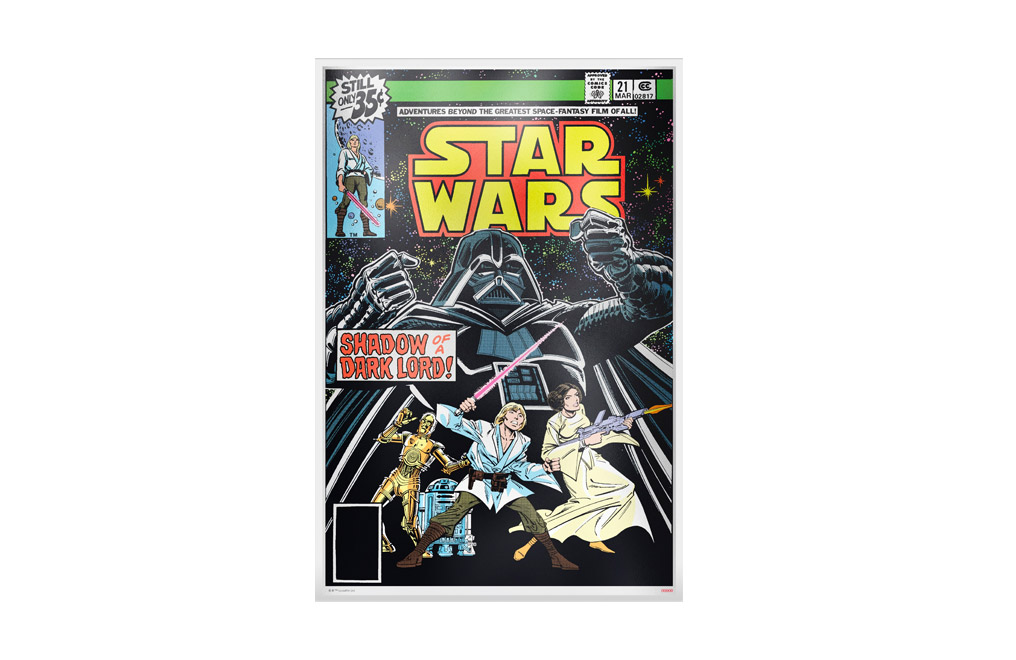 Buy 35 g Pure Silver Foil .999 - Star Wars Comics #21, image 0