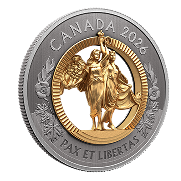 Buy 4.5 oz Silver Allegories of Peace and Freedom Coin (2026), image 0