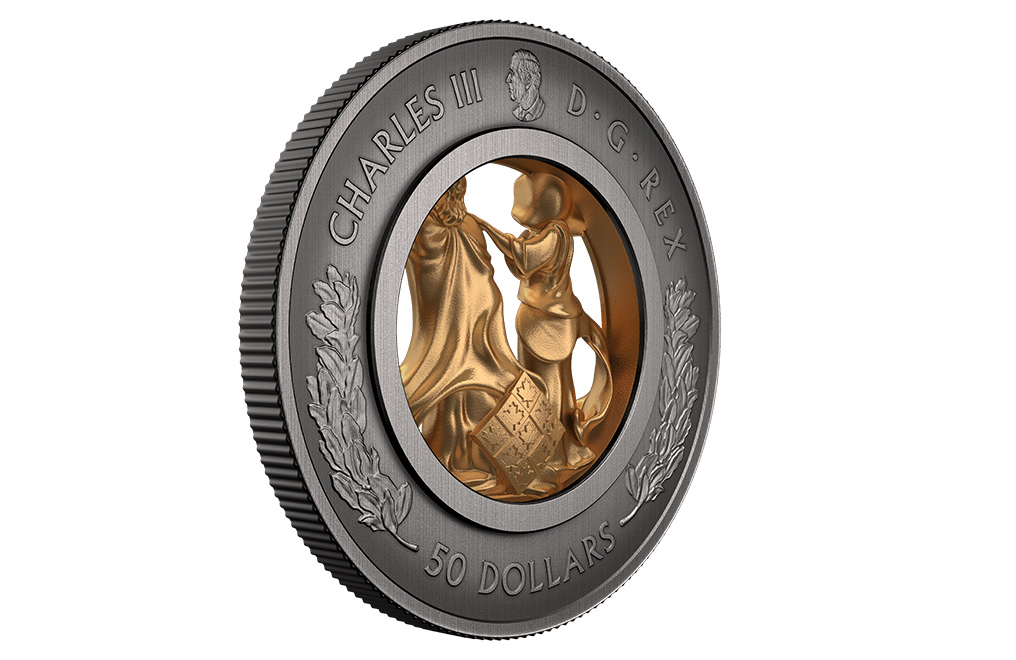Buy 4.6 oz Silver Allegories of Truth and Justice (2025), image 5