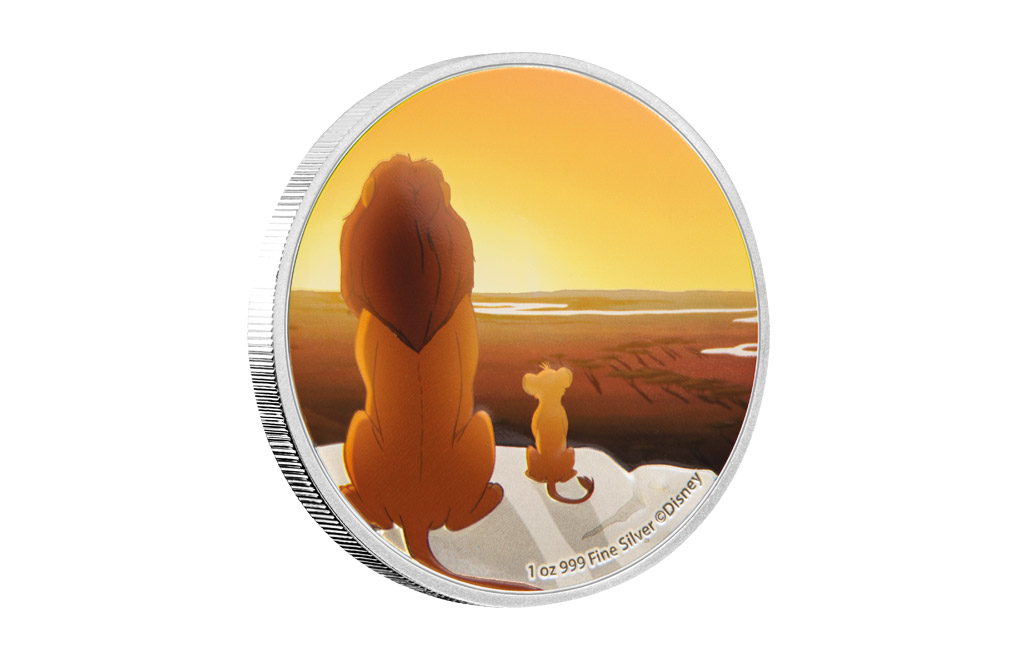 Buy 4 x 1 oz Silver Coin Set .999 - Disney - The Lion King, image 2