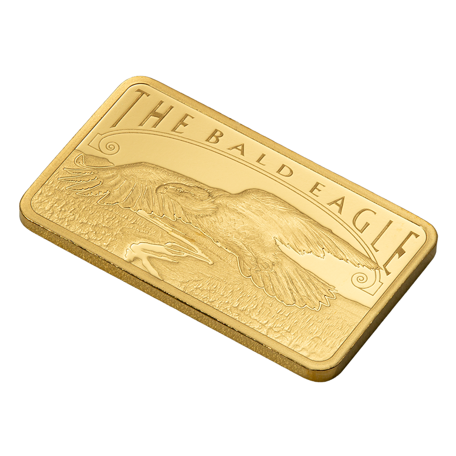 Buy 5 g Gold America the Free Bald Eagle Bar, image 4