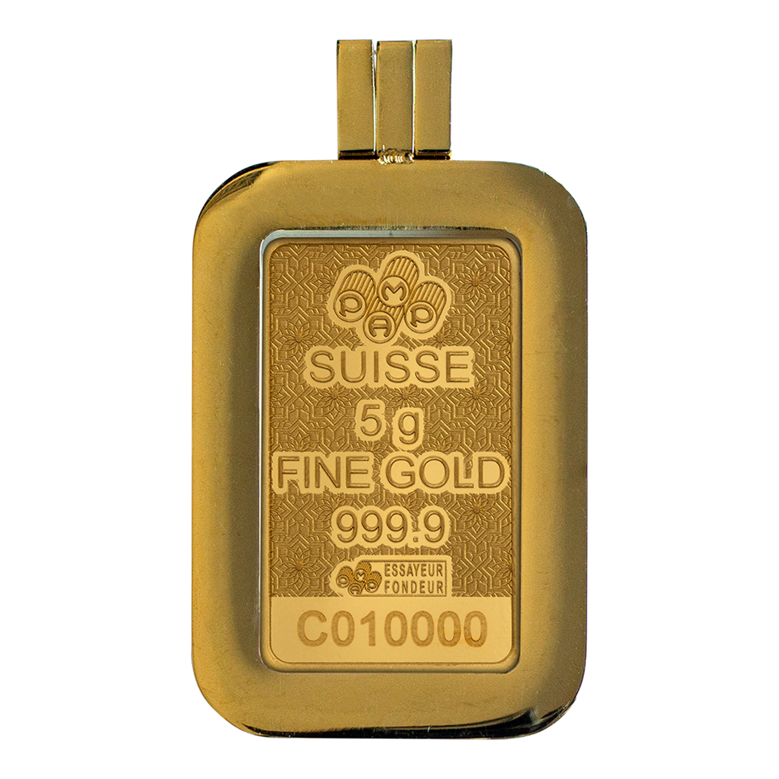 Buy 5 g Gold Arabian Camel Bar with pendant frame {Canada Shipping week of July 13th], image 3