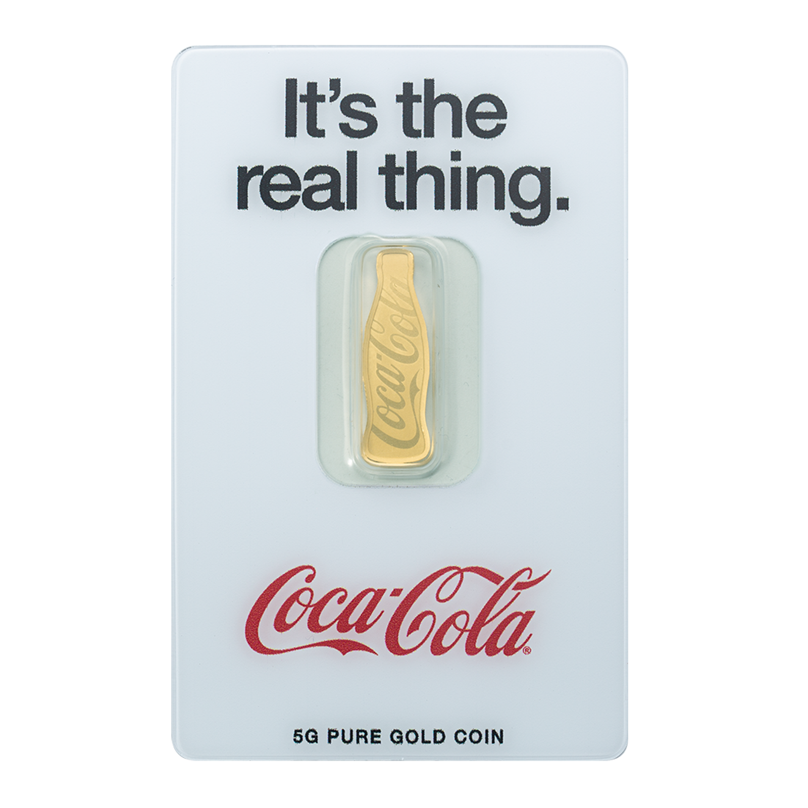 Buy 5 g Gold Coca-Cola® 140th Anniversary Coin {CAN: Shipping the Week of August 24th}, image 0