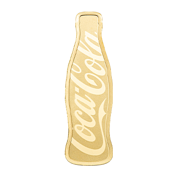 Buy 5 g Gold Coca-Cola® 140th Anniversary Coin {CAN: Shipping the Week of August 24th}, image 2