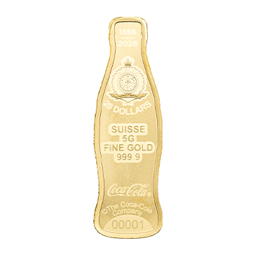 Buy 5 g Gold Coca-Cola® 140th Anniversary Coin {CAN: Shipping the Week of August 24th}, image 3