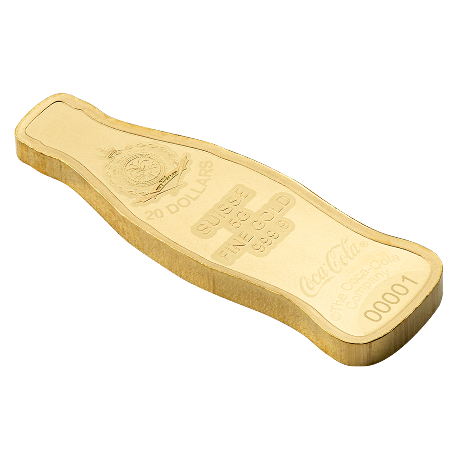Buy 5 g Gold Coca-Cola® 140th Anniversary Coin {CAN: Shipping the Week of August 24th}, image 5