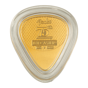Buy 5 g Gold Fender Telecaster 75th Anniversary Legal Tender Pick 2026, image 4