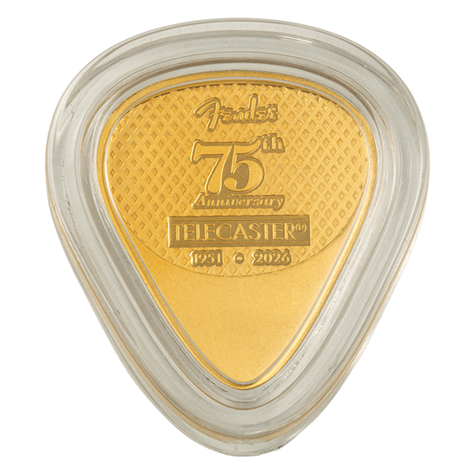 Buy 5 g Gold Fender Telecaster 75th Anniversary Legal Tender Pick 2026, image 4