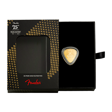 Buy 5 g Gold Fender Telecaster 75th Anniversary Legal Tender Pick 2026, image 5