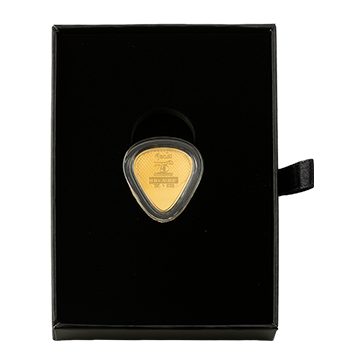 Buy 5 g Gold Fender Telecaster 75th Anniversary Legal Tender Pick 2026, image 6