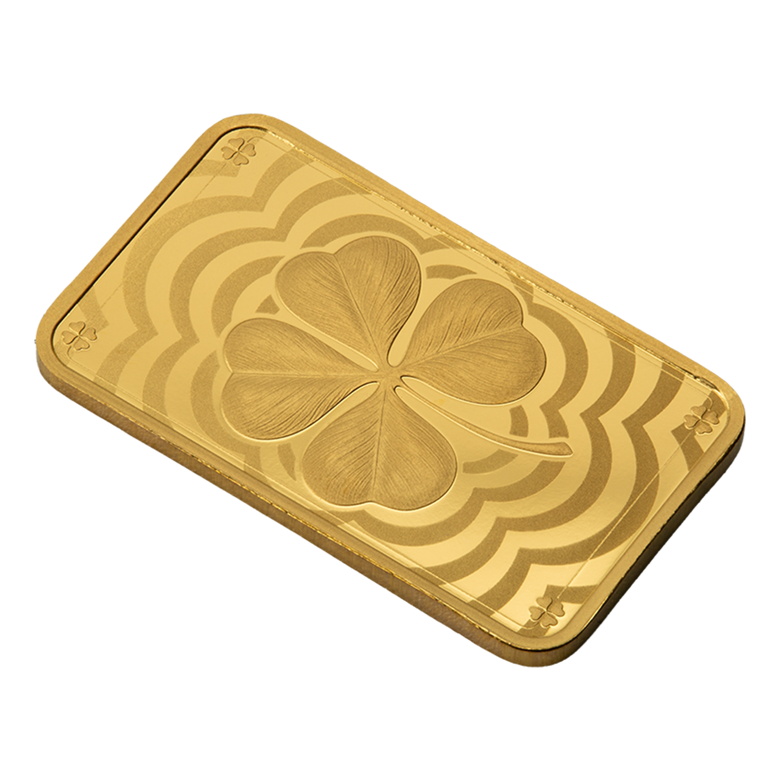 Buy 5 g Gold Good Luck Four-Leaf Clover Bar (2026), image 4