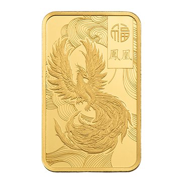 Buy 5 g Gold Good Luck Phoenix Bar (2026) {CAN: Shipping week of August 24th}, image 2