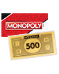 5 g Gold Monopoly Replica Currency Note