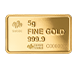 Buy 5 g Gold PAMP America the Free Buffalo Bar, image 1