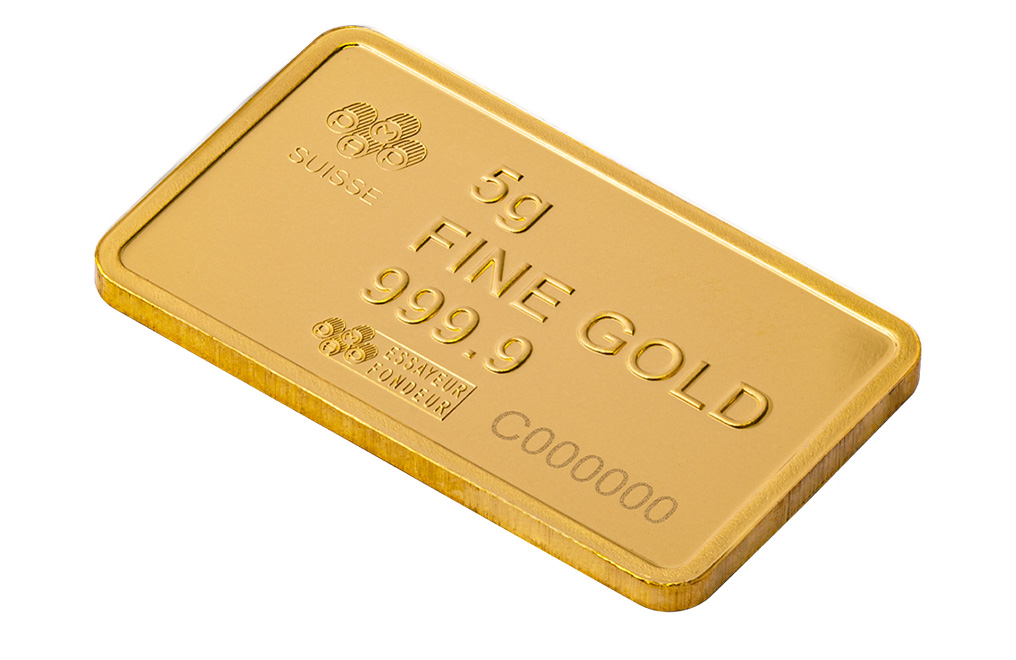 Buy 5 g Gold PAMP America the Free Buffalo Bar, image 5