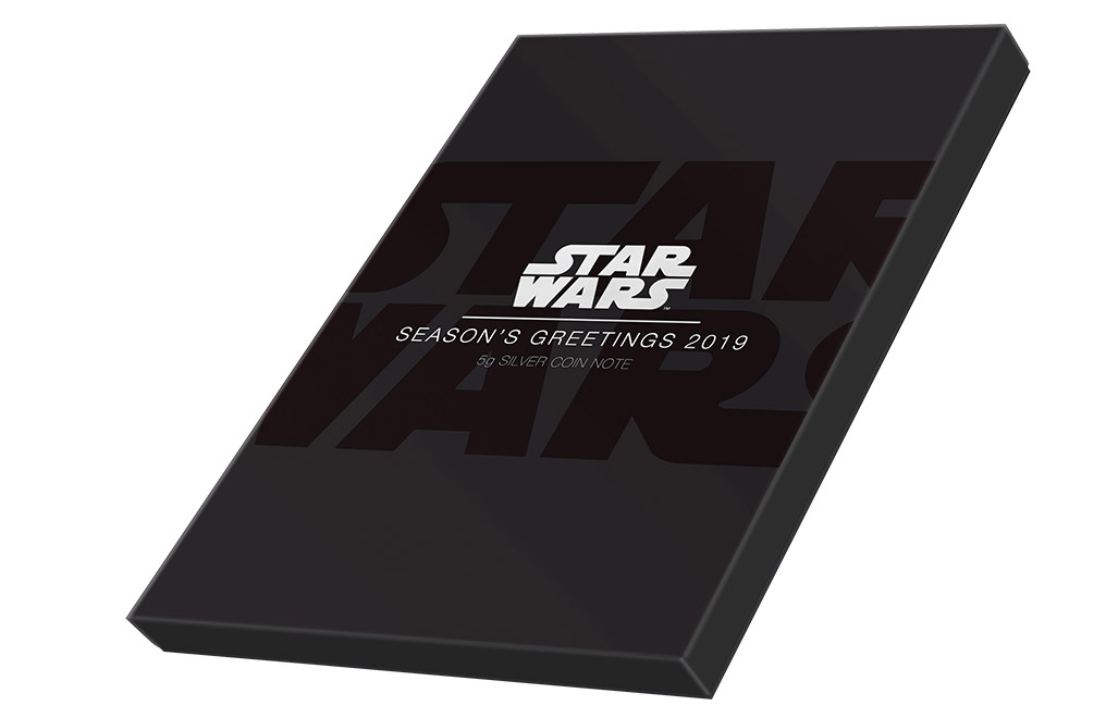 Buy 5 g Silver Coin Note .999- Star Wars-2019 Season's Greetings, image 4