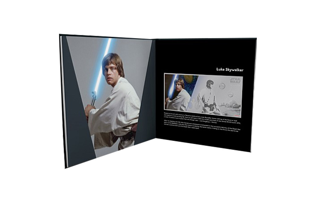 Buy 5 g Silver Coin Note .999 - Star Wars- Luke Skywalker, image 2