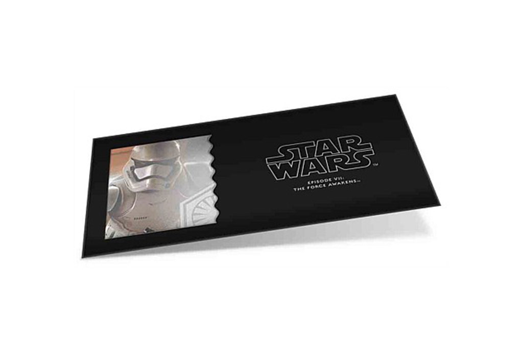 Buy 5 g Silver Coin Note .999 - Star Wars - Stormtrooper, image 2