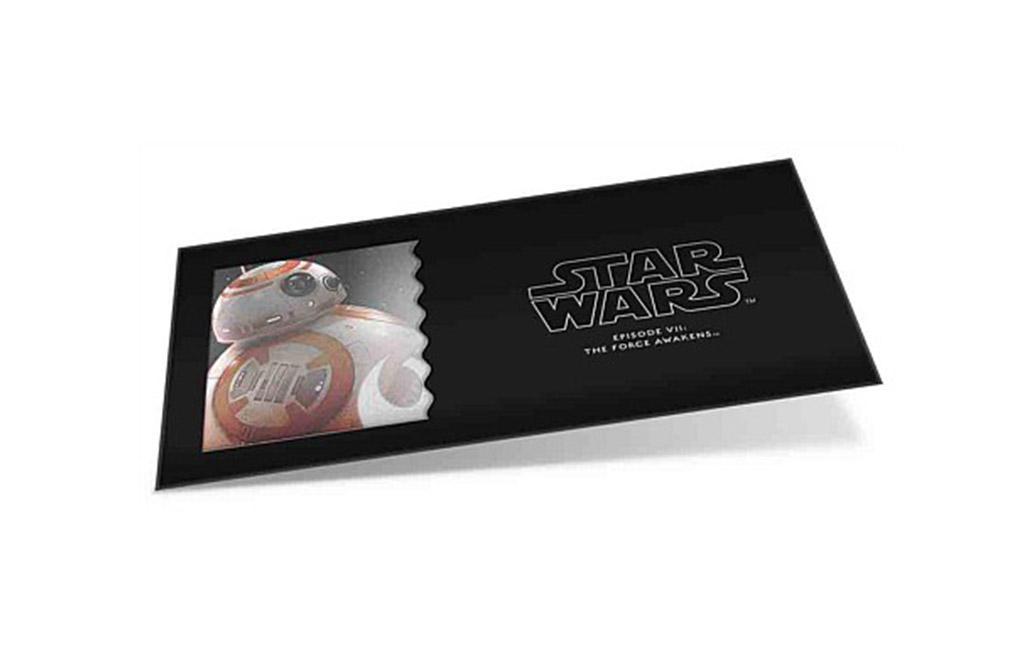 Buy 5 g Silver Coin Note .999 -Star Wars:The Force Awakens- BB-8, image 2