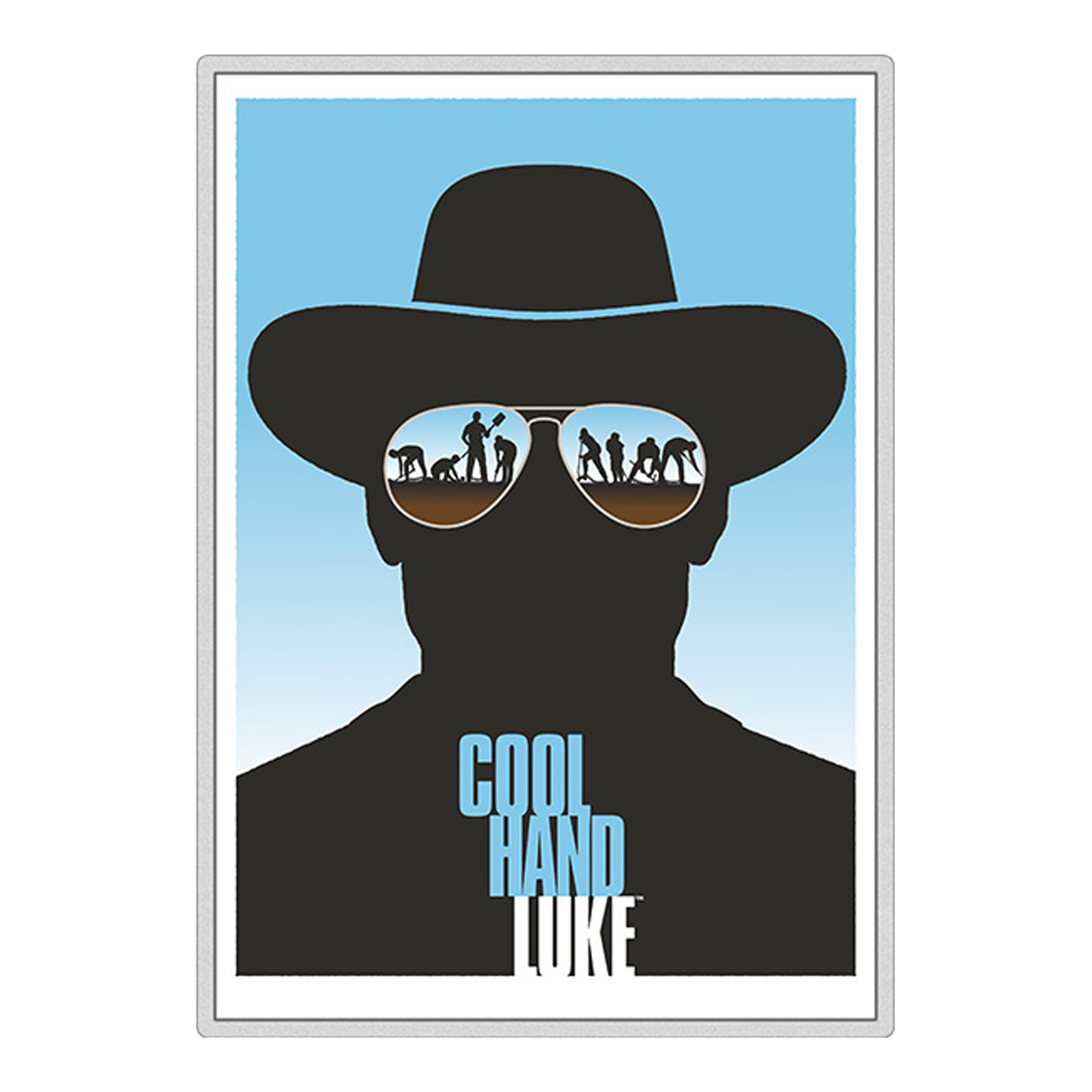 Buy 5 oz Silver Art of the 100 Cool Hand Luke Coin (2023), image 0