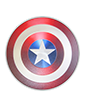 5 oz Silver Marvel Captain America Shield Coin (2023)