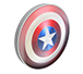 Buy 5 oz Silver Marvel Captain America Shield Coin (2023), image 3