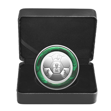 Buy 5 oz Silver FIFA World Cup 2026™: THE TROPHY Coin {US Shipping week of July 6}, image 3