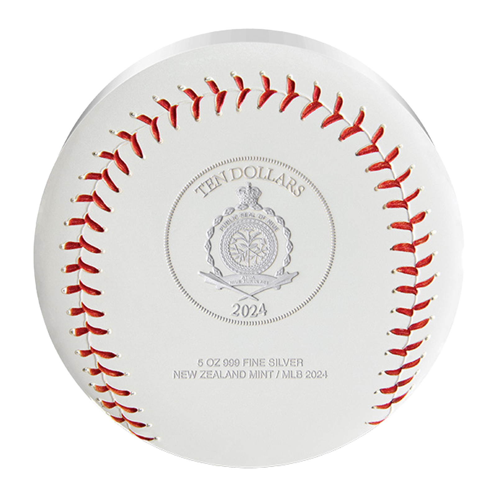 Buy 5 oz Silver MLB Logos Coin (2024), image 1