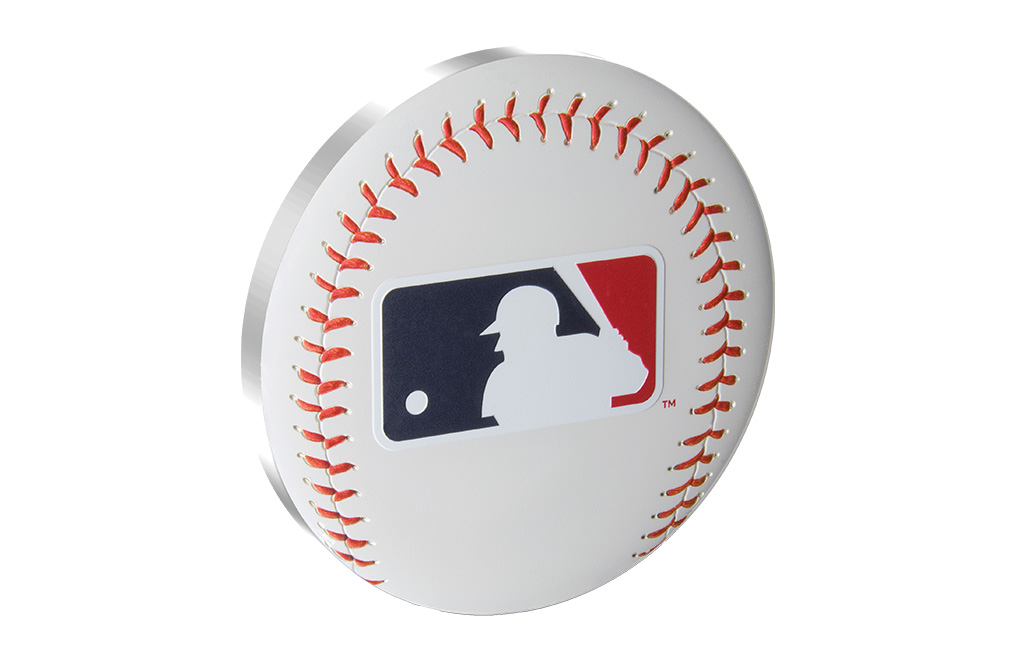 Buy 5 oz Silver MLB Logos Coin (2024), image 2