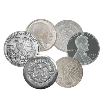5 oz Silver Round or Coin .999+ (Any Mint, Random Year), image 0