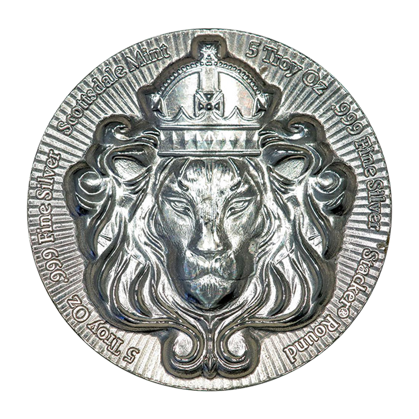 5 oz Silver Rounds - Scottsdale Stacker®, image 3