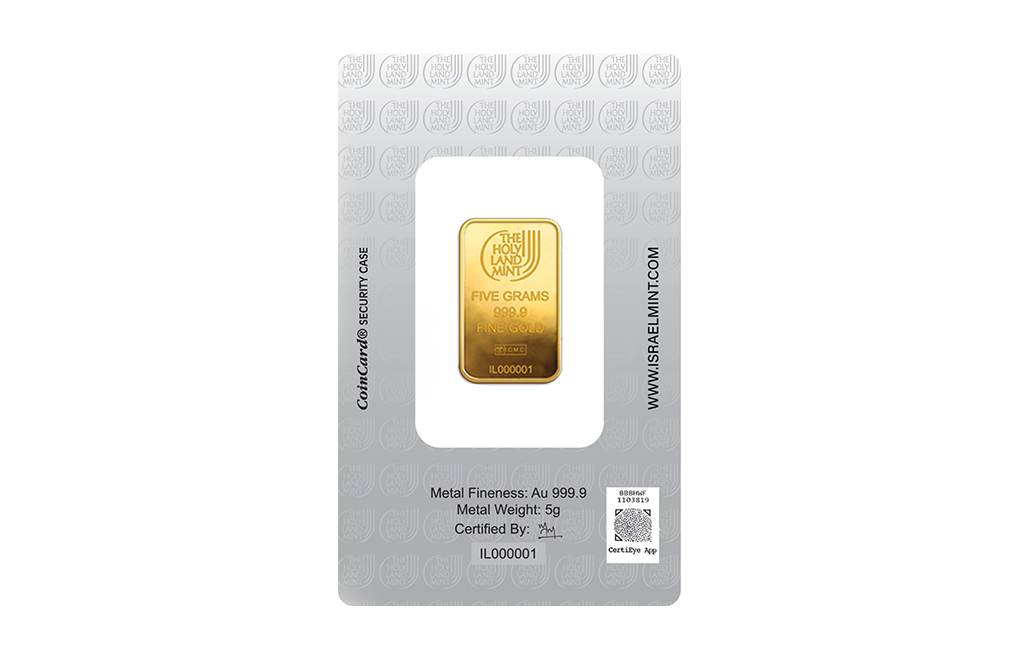 Buy 5 g Gold Dove of Peace Bar, image 3