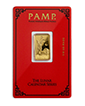 5g Gold PAMP Lunar Series Year of the Rabbit Bar