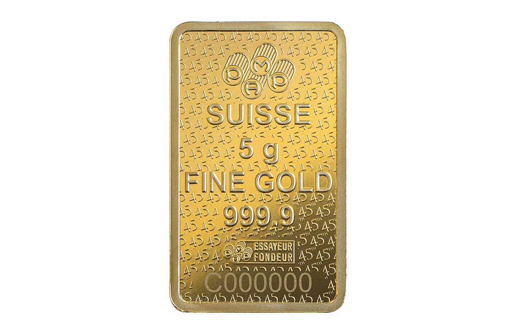Buy 5g Gold PAMP Lady Fortuna™ 45th Anniversary Bar (2024), image 3
